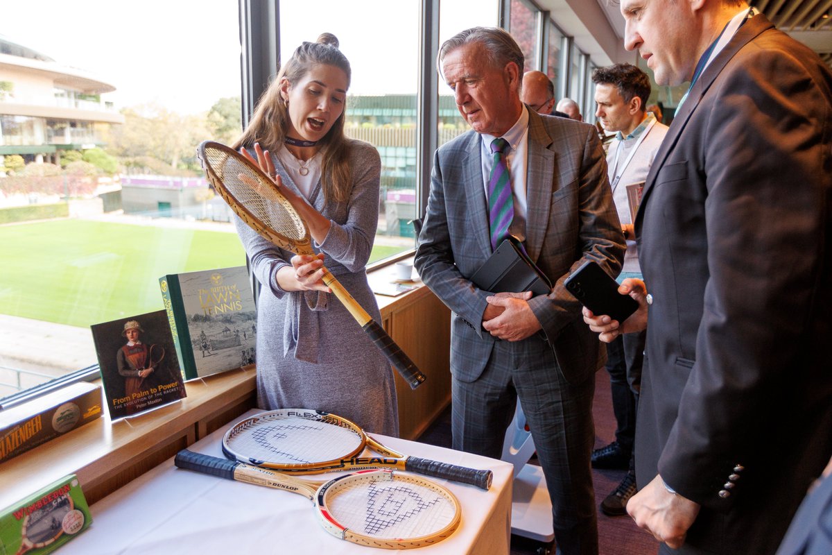 Conference Spam incoming... #SorryNotSorry
#TennisHistoryConference #Wimbledon #SportingHeritage #TennisHistory #GOAT