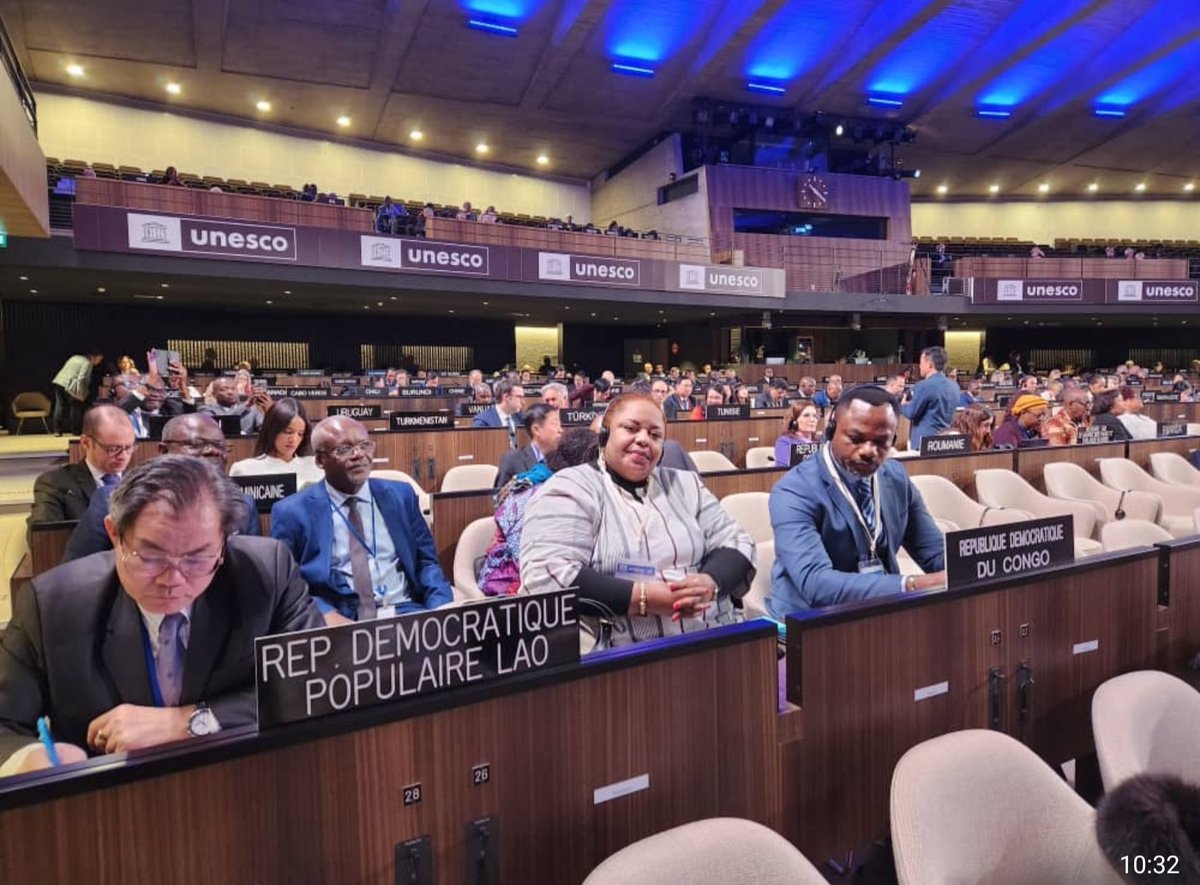 KATHUNGU FURAHA ET TONY MWABA À L'UNESCO

Les deux ministres mutualisent leurs efforts pour la science,l’éducation,les arts et le patrimoine culturel de la RDC à la 42eme session de la Conférence générale de l’Unesco,ce lundi 13/11/2023.Ils vont ratifier différentes conventions