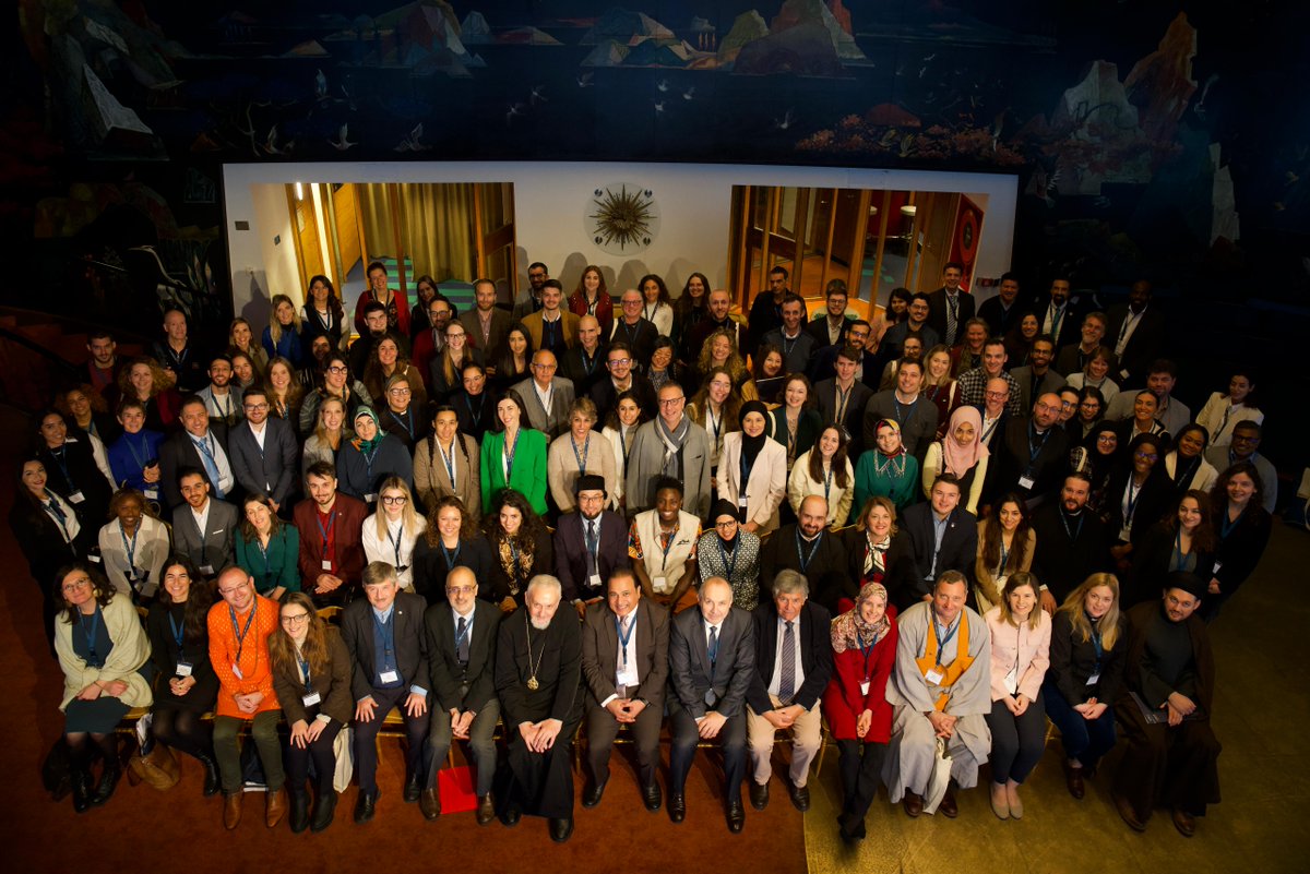 I am honoured to welcome all the participants of the 5th European Policy Dialogue Forum (EPDF) today to explore ways to build a genuine culture of belonging that addresses ethnic, religious and social inequities in European cities.

#EPDF #dialogue4inclusion #WeAreKAICIID