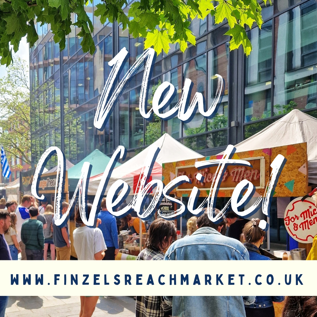 We’re thrilled to announce the launch of our new market website!   With info on how to get there, sign-up to our weekly newsletter, read our FAQs, or find out about the history of the market, pop over & share it with your colleagues, friends and family!   finzelsreachmarket.co.uk