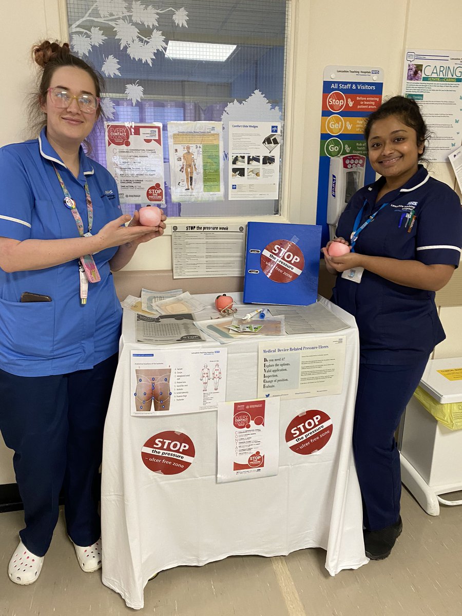 Ward16LTHTr (@ward16lthtr) on Twitter photo #Stopthepressure raising awareness of reducing pressure ulcers by our link nurses <a href="/EmmaKevill125/">Kevill125</a> <a href="/louisegracie123/">Louise Gracie</a> <a href="/HospitalTvn/">TVNLancashireTeachingHospital</a> #Stopthepressure raising awareness of reducing pressure ulcers by our link nurses <a href="/EmmaKevill125/">Kevill125</a> <a href="/louisegracie123/">Louise Gracie</a> <a href="/HospitalTvn/">TVNLancashireTeachingHospital</a>