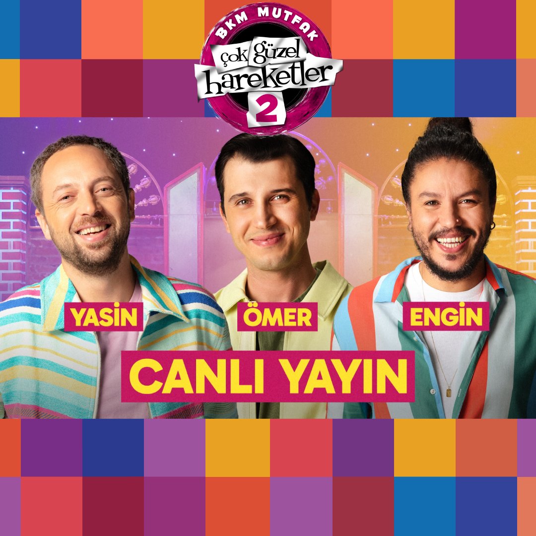 Bu akşam saat 20.00'de Ömer, Yasin ve Engin YouTube kanalımızda canlı yayında, son bölüme yaptığınız yorumları okuyor ve sizden gelen soruları cevaplıyor!

Canlı yayın linki: linktw.in/NLnYIM

<a href="/omerfarukcavus/">Ömer Faruk Çavuş</a> <a href="/yasinncam/">yasin çam</a> <a href="/engndmc/">Engin Demircioğlu</a>
 
#ÇokGüzelHareketler2