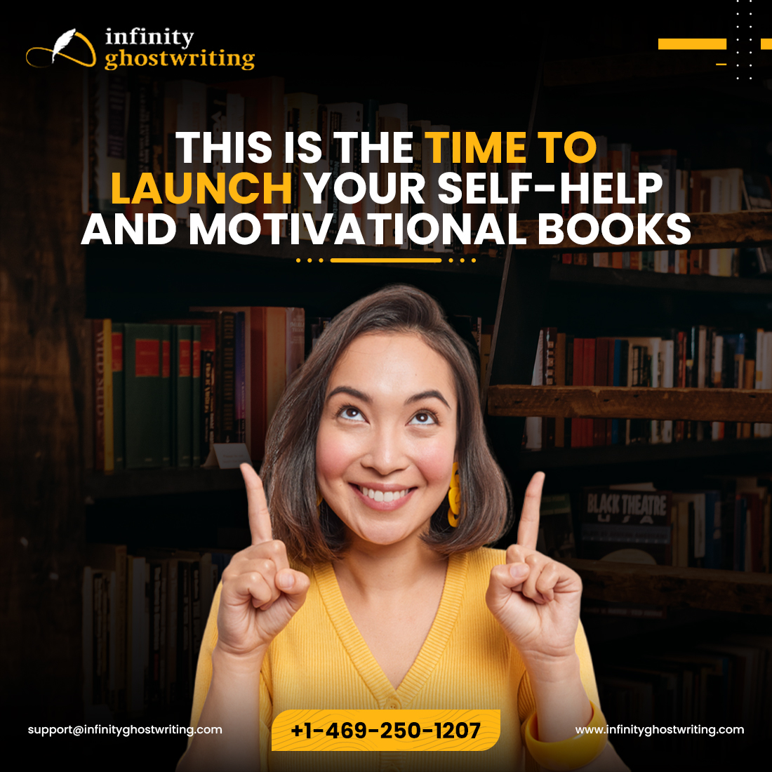 New is around the corner. Begin with your self-help and motivational books as that’s what people seek to read and thereby set their goals.

#infinityghostwriting #bookgenre #books #bookwriting #ghostwriting #selfhelpbooks