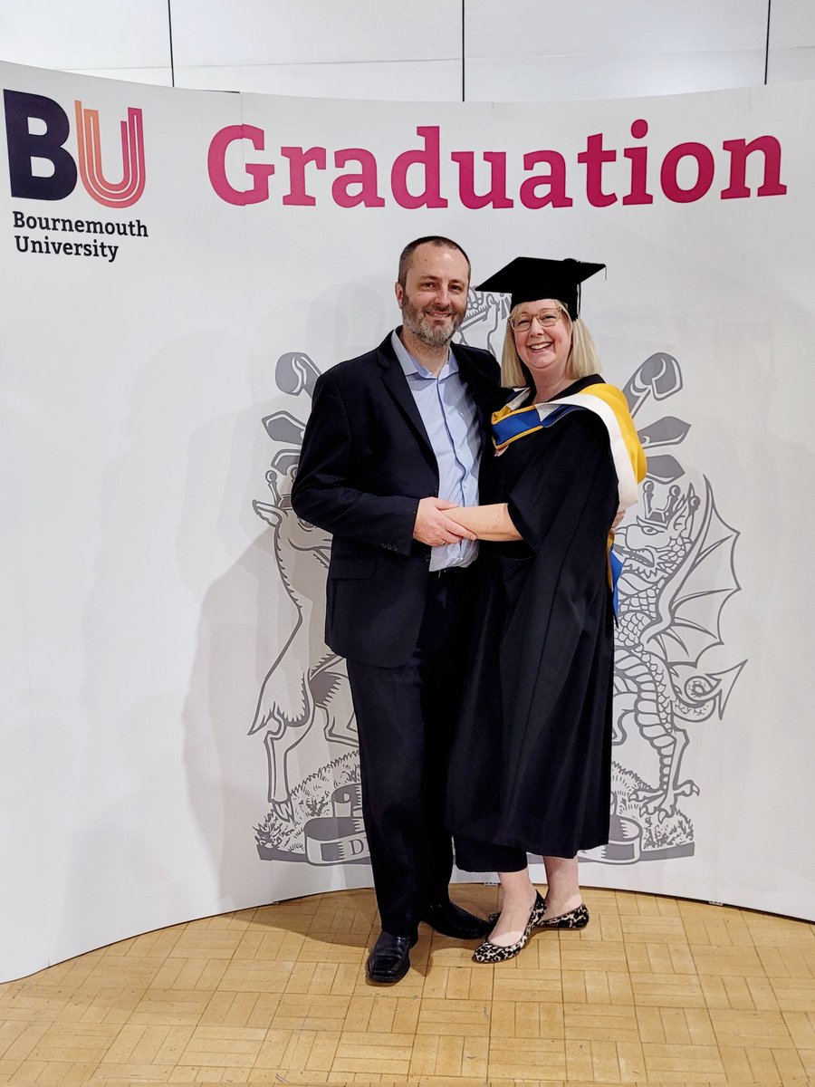 On Friday I celebrated the end of 3 1/2 years of blood, sweat and tears! 👩‍🎓
So very grateful to those who've helped me through it ❤️
#MScACP #advancedpractice #BU2023
<a href="/pd2ot/">Dr Sarah Mercer</a> <a href="/AbigailBarkham/">Dr Abigail Barkham PhD, RGN,Dip PHCN, BSc (Hons)</a>