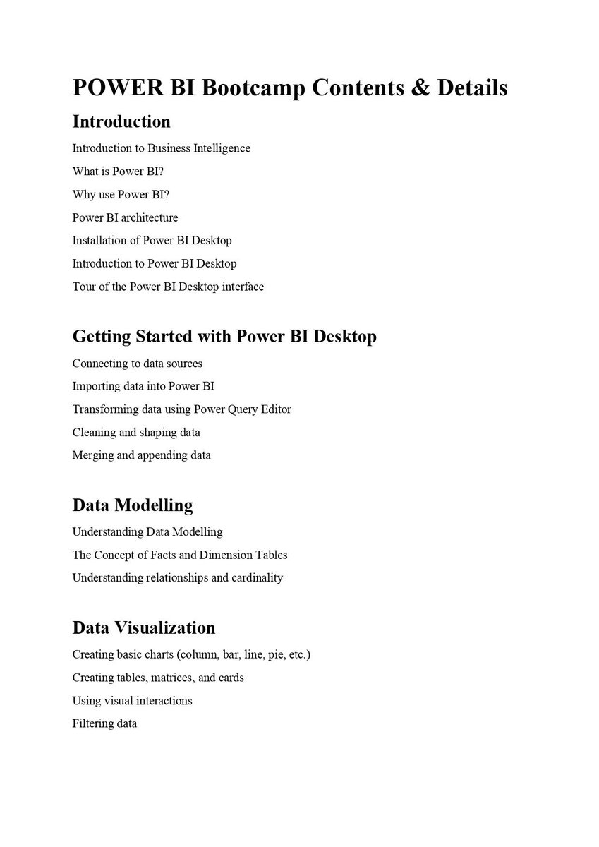 Rita_tyna's tweet image. Don’t miss out on the chance to learn the essential skills you need to analyze data and solve business problems with Power BI. 🥳

Learn everything from data modelling to data reporting and It’s totally BEGINNER FRIENDLY!

Click here to register: paystack.com/buy/power-bi-b…