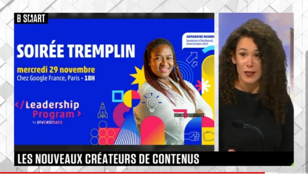 #RSE #Diversite 

⁉️ Question: Vous faîtes quoi le mercredi 29 novembre ? 

↪ C'est la #SoiréeTremplin de la 
10e édition du #LeadershipProgram de <a href="/diversidays/">Diversidays</a> chez <a href="/Google/">Google</a> !

💥 Lors de cette soirée tremplin, découvrez de beaux projets portés par des talents d'Ile-de-France.