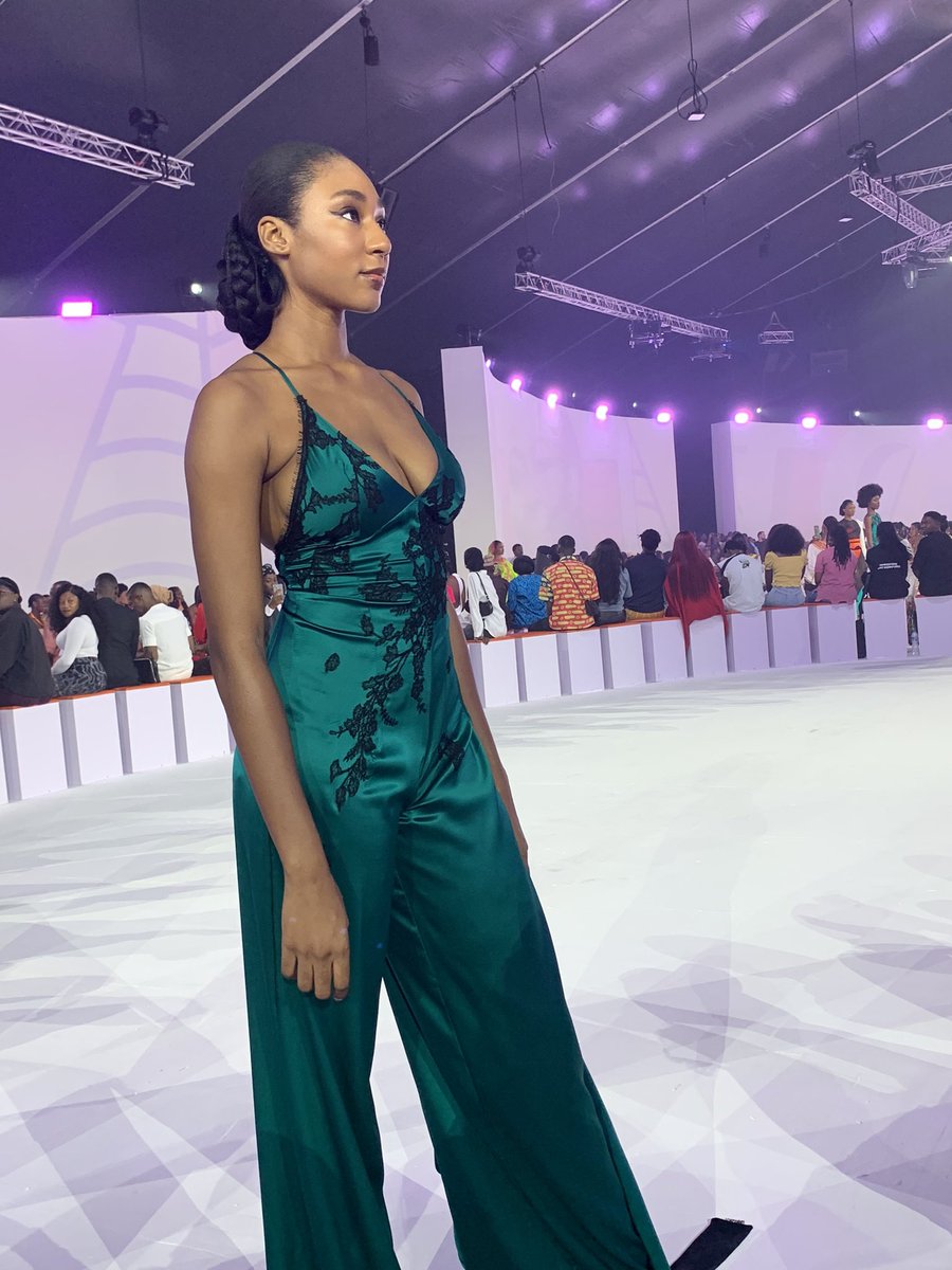 bzingers's tweet image. Basically @gtbank put up a lovely show last night #GTCOFashionWeekend 

My outfit was from: @zingclothier 😍