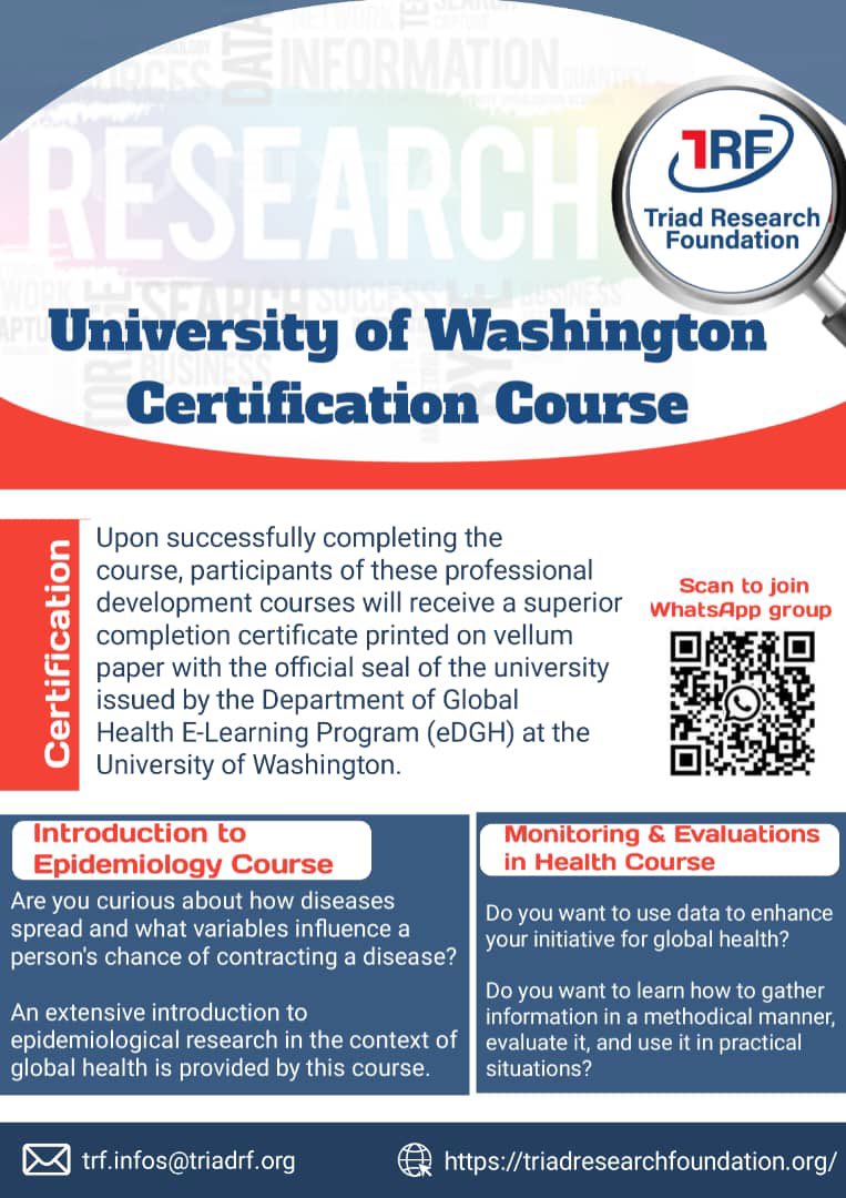 Triad Research Foundation (TRF) tweet media