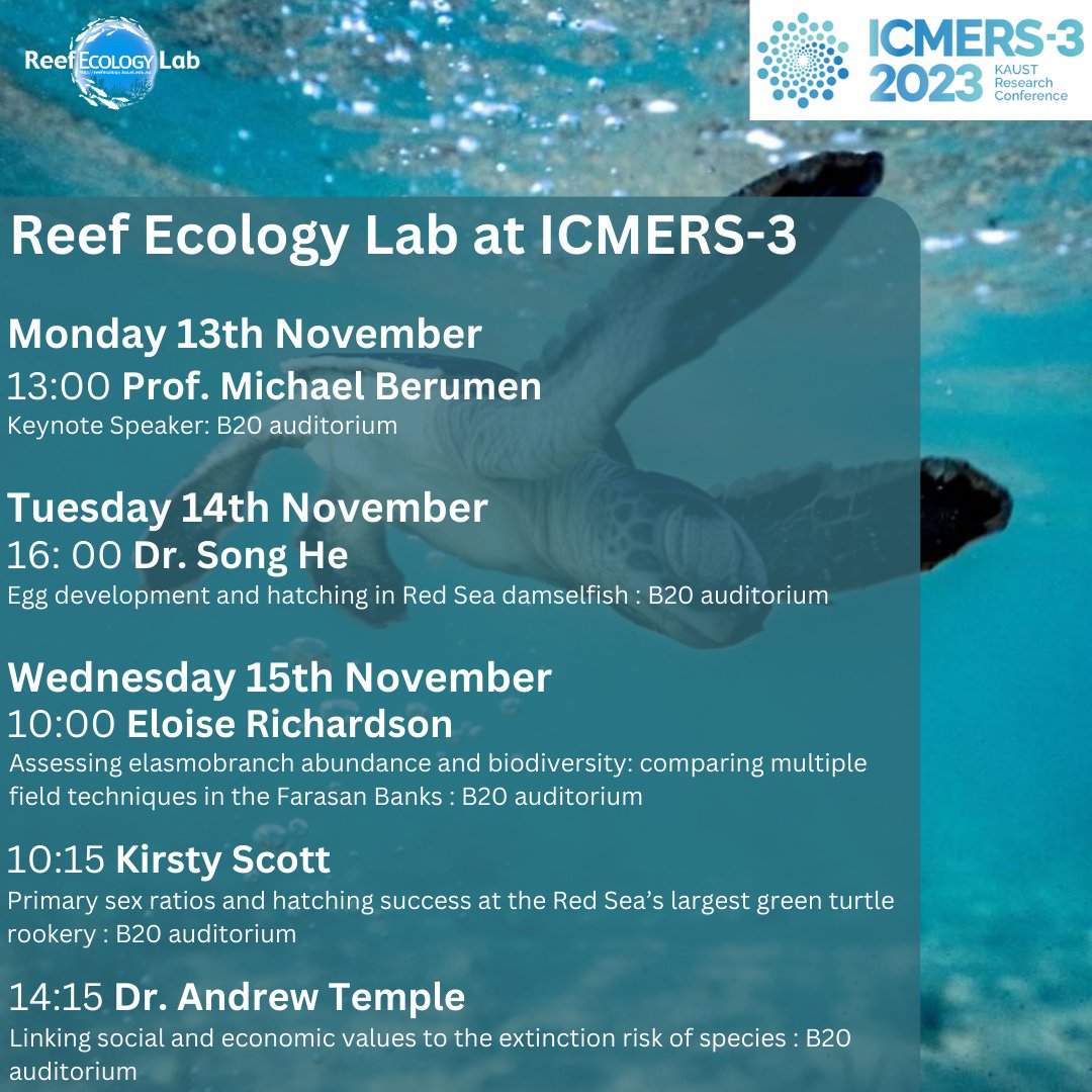 Check out these oral presentations by our lab this week at #ICMERS-3.