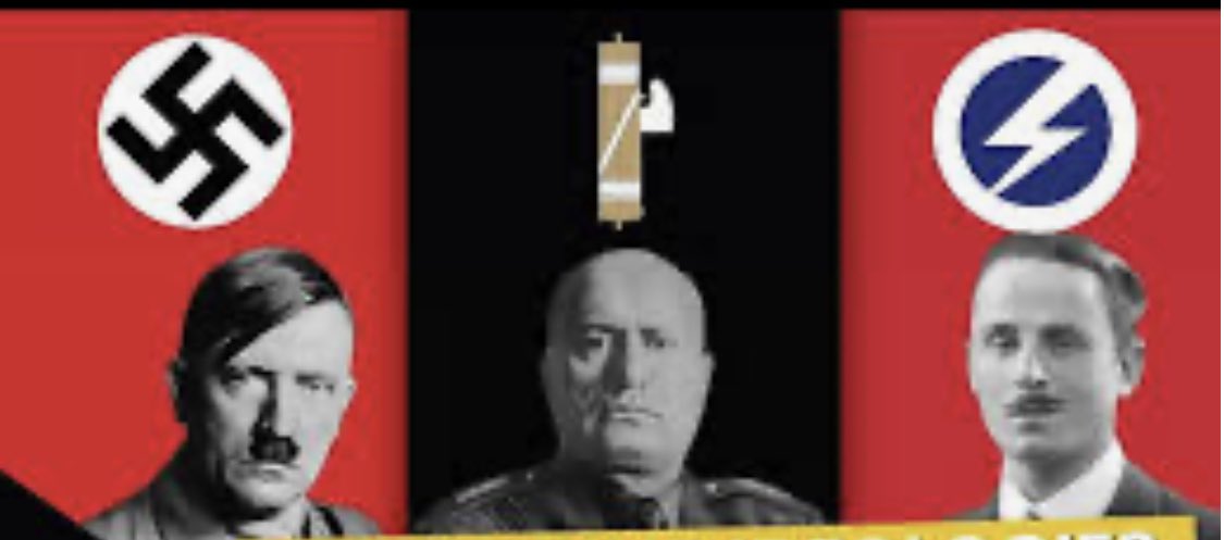 SteveAReformUK's tweet photo. Interesting fact. These three fascists all originated from left wing socialist political backgrounds and all hated the Jewish people.  The antisemitic left are rising again. Let’s nip it in the bud in the UK like we did with Mosley. https://t.co/awVQacjTAU