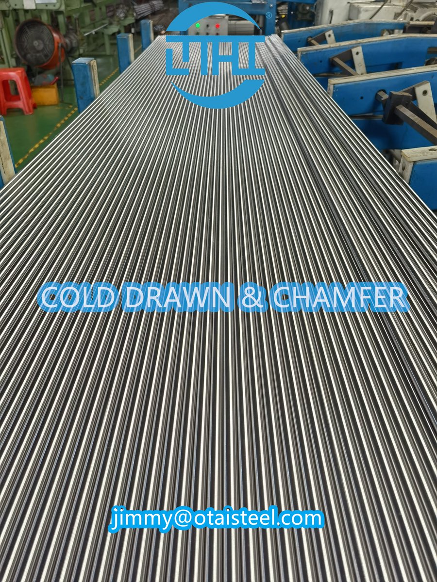 JimmyJi44896197's tweet image. COLD-DRAWN CARBON STEEL ROUND BAR  If you are interested in such steel round bars, please feel free to contact me:  jimmy@otaisteel.com  #COLDDRAWN #ACCURATE #Carbonsteel #acero #estirado #frío #acero #SOĞUKÇEKİLMİŞÇELİKLER #SOĞUK #ÇEKİLMİŞ #ÇELİKLER