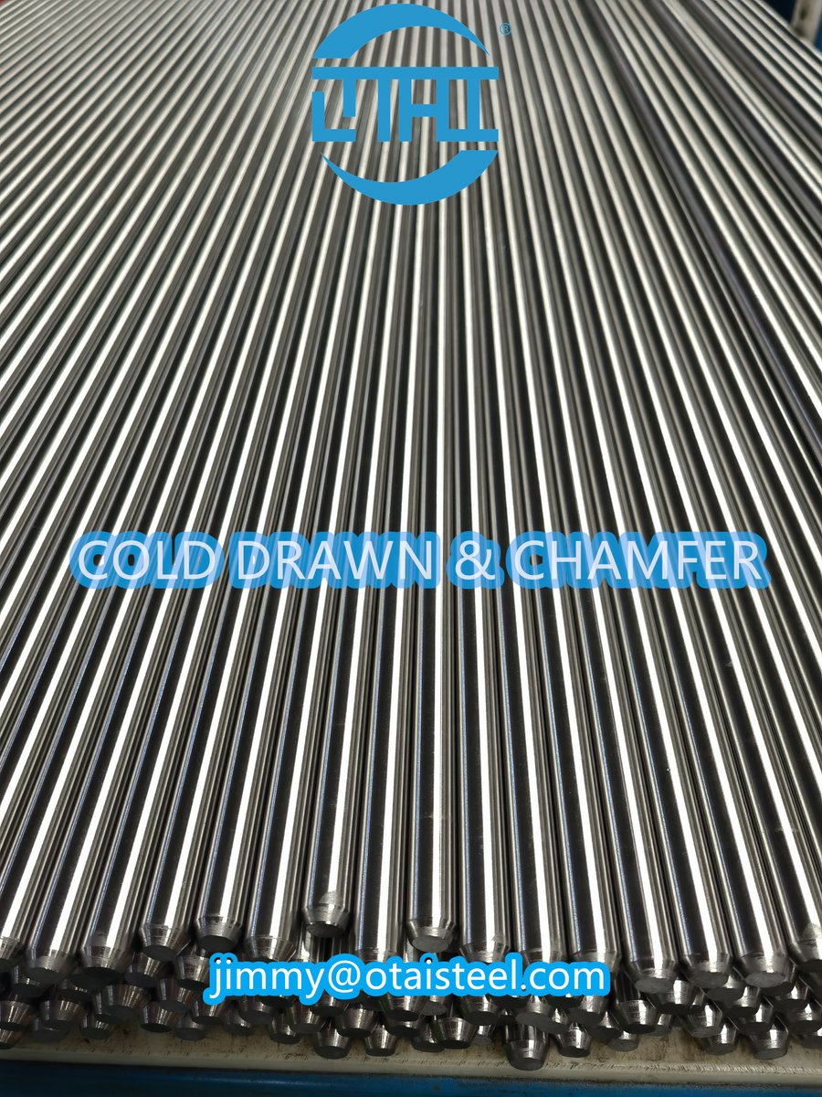 JimmyJi44896197's tweet image. COLD-DRAWN CARBON STEEL ROUND BAR  If you are interested in such steel round bars, please feel free to contact me:  jimmy@otaisteel.com  #COLDDRAWN #ACCURATE #Carbonsteel #acero #estirado #frío #acero #SOĞUKÇEKİLMİŞÇELİKLER #SOĞUK #ÇEKİLMİŞ #ÇELİKLER