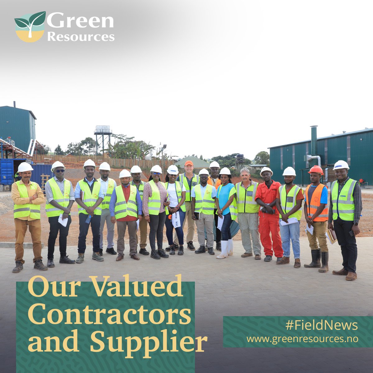Our Trusted Contractors and Suppliers 🤝 More than 2/3 of our operations are possible through the efforts of our third-party contractors & suppliers. We regularly conduct meetings with them to discuss our operations, plans, & procedures. #GreenResources #Sustainability