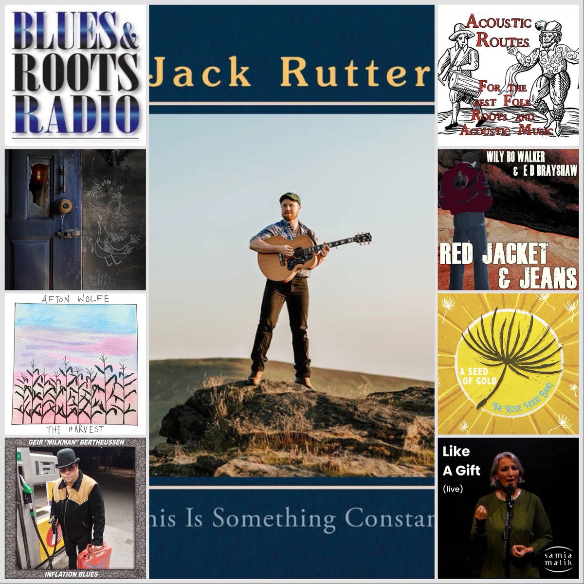 On @AcousticRoutes show 470, #twoinarow from @JackRutterer, tracks from @wilybo @GwilymBowenRhys @HoneyandDaBear @alexbedsmusic @Salts_bouyband @samiamalikmusic @ChildSerious @RosieHood @sienco & @PatSwyddogol & more. tune in to @BluesRootsRadio Thurs 7pm 🇬🇧 time