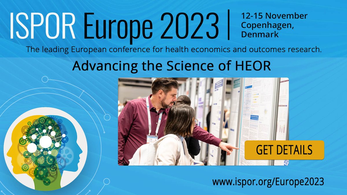 We’re off and running toward #HEOR education and solutions at #ISPOREurope! Attendees are hearing from global experts on the latest topics and trends in the field. Not attending? Grab the Digital Conference Pass for post-conference viewing. Click here👉ow.ly/UQKy50PYG3w