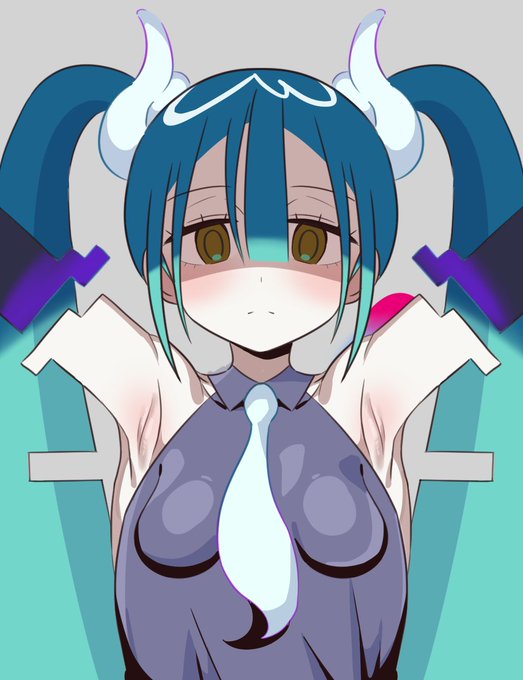 描きたかったので霊mkの腋を描いたね 