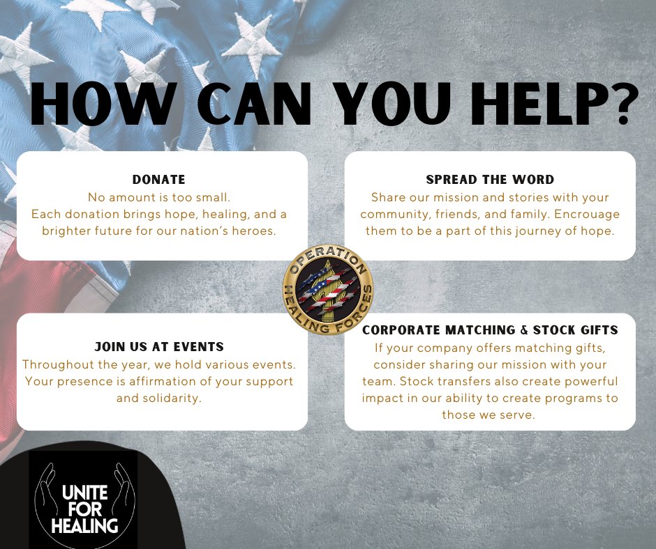 Special Forces Donations - Operation Healing Forces