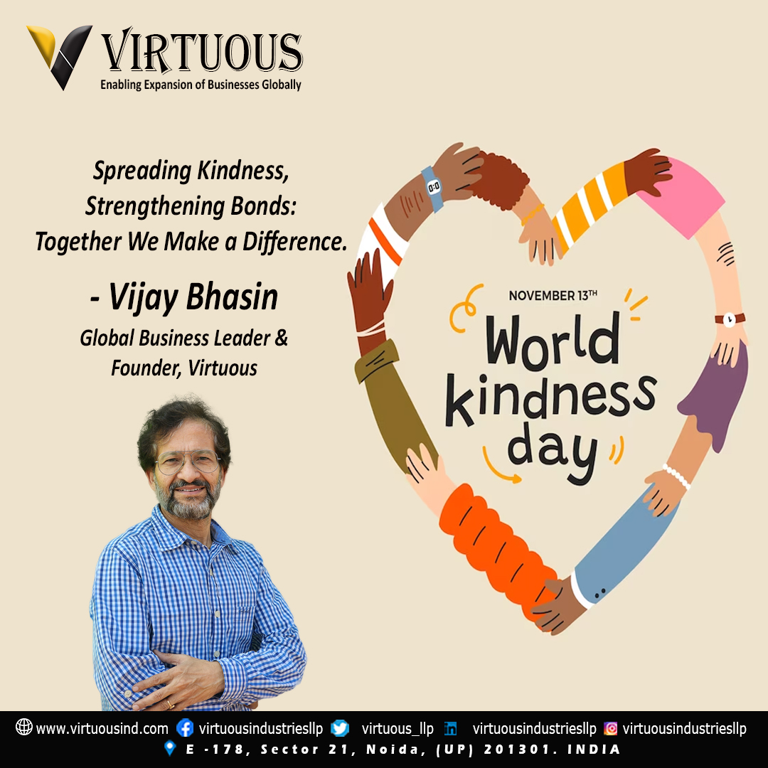 On this World Kindness Day, we're reminded that a small act of kindness can create ripples of positivity that reach far and wide.
#WorldKindnessDay #CorporateKindness #SpreadLove #CSR #CorporateGiving #EmployeeEngagement