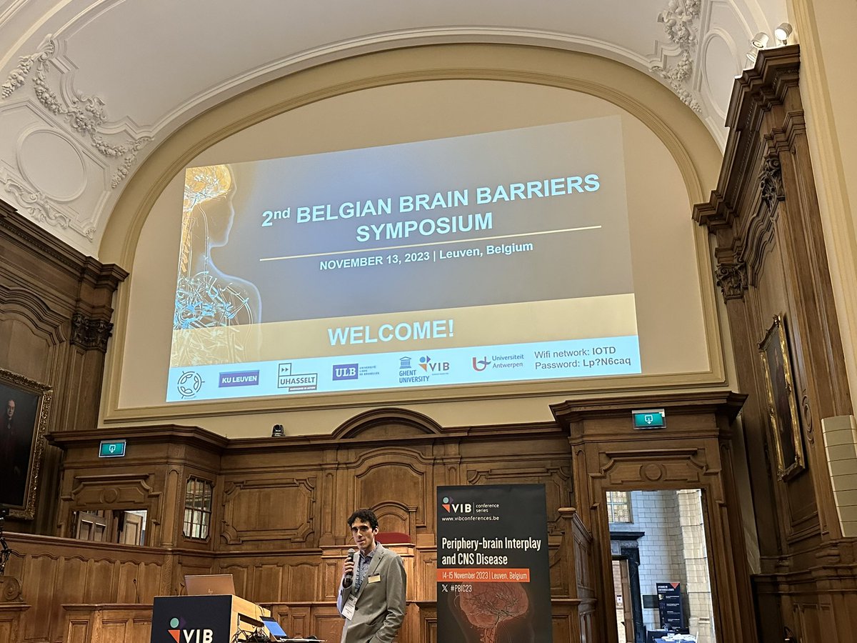 Ready for a day full of talks on the brain barriers! <a href="/BBBelgium_/">BBBelgium</a>  <a href="/KU_Leuven/">KU Leuven</a> @VIBConferences #bloodbrainbarrier #choroidplexus #meninges