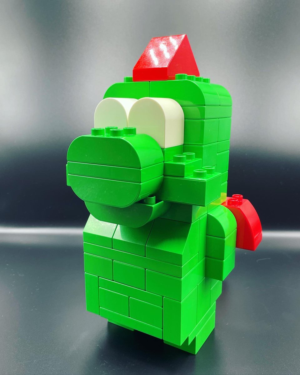 ksuyasuya1's tweet image. 前回作った #レゴランド のキャラクター、ドラゴンのオーリーの #デュプロ 。
白目付きの方がしっくりきたので、こちらで撮影し直しました💦あと、余分だったブロックを外しました💦
#duplo