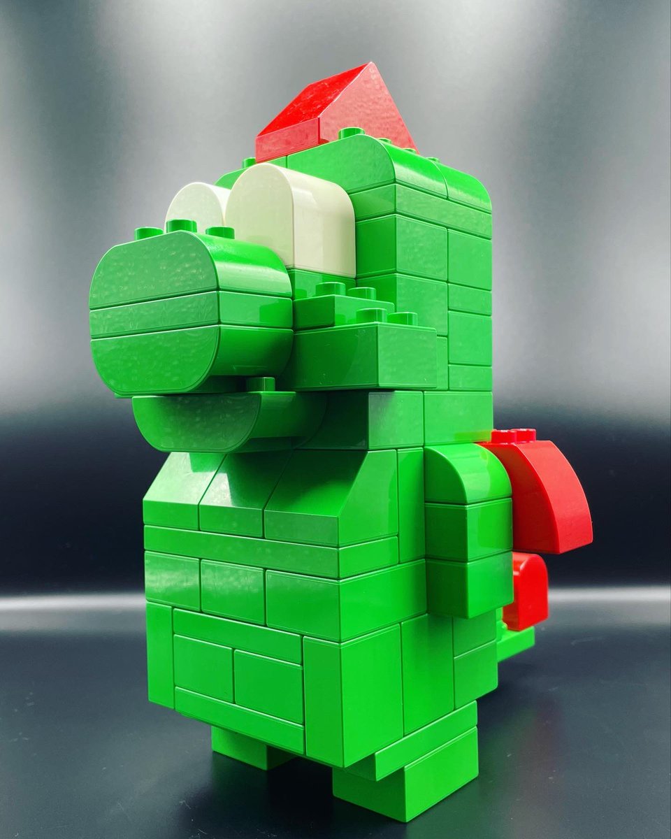 ksuyasuya1's tweet image. 前回作った #レゴランド のキャラクター、ドラゴンのオーリーの #デュプロ 。
白目付きの方がしっくりきたので、こちらで撮影し直しました💦あと、余分だったブロックを外しました💦
#duplo