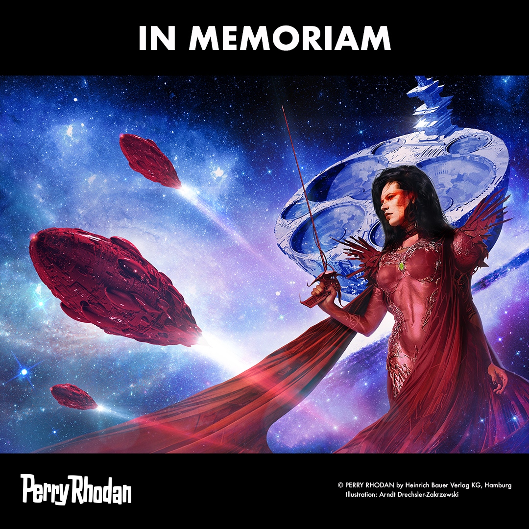 Auf seinen Bildern konnte man den Weltraum spüren, eine fremde Welt fühlen, die Stimmen der Aliens gewissermaßen hören – wir werden Arndt Drechsler-Zakrzewski sehr vermissen:

perry-rhodan.net/aktuelles/news…

Vielen Dank für diesen tollen Zyklusauftakt und bis im nächsten Leben, Arndt!