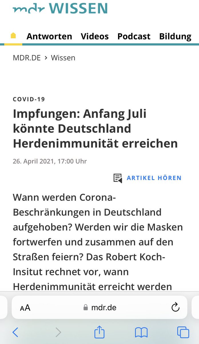 ElefantImRaum2's tweet photo. An #FollowScience und #GlaubwürdigeQuellen möchte sich 2023 auch kaum einer #RichtigErinnern.
Klar, im Moment ist man ja auch mit Flaggentausch in den Profilen beschäftigt. Wen interessiert da das #Geschwurbel von gestern. Aber irgendwie lustig….
„Jetzt wird geimpft, bis die #Herdenimmunität erreicht ist. Doch wann das ist, hängt von vielen Faktoren ab.“ (@Tagesspiegel)
„Vorschlag von Ökonomen: So erreichen wir die #Herdenimmunität“ (@wiwo)
„Impfungen: Anfang Juli könnte Deutschland #Herdenimmunität erreichen“ (@mdrwissen)
„Endet so die Pandemie?
Wie viele Menschen muss man impfen, um #Herdenimmunität zu erreichen?“ (@DieZeit)