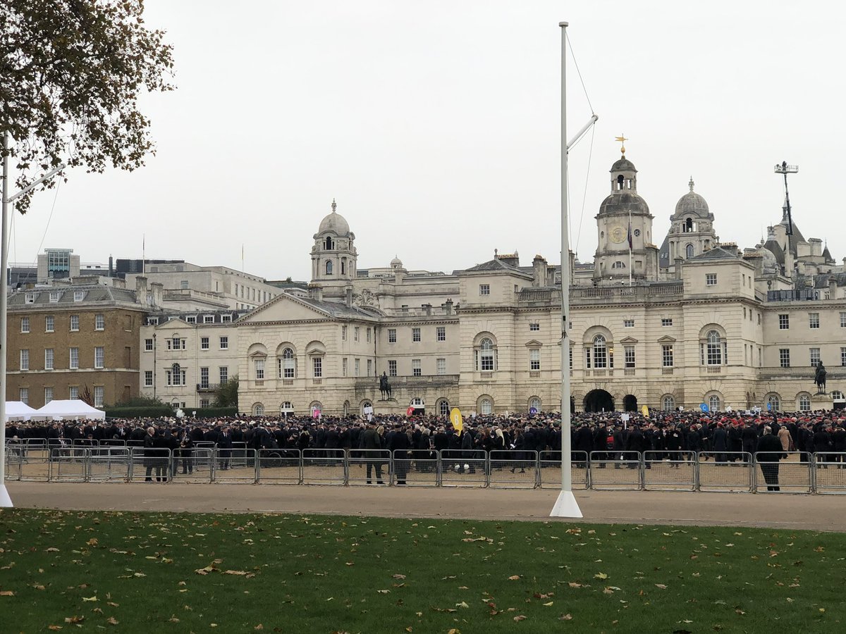 Shelldrake999's tweet image. After all the aggro and vitriol the day before it was good to see traditional British values back on display in central London yesterday.  First time I’ve participated in the ceremony.  A large reassuringly professional police presence kept us safe.  My thanks to all involved.