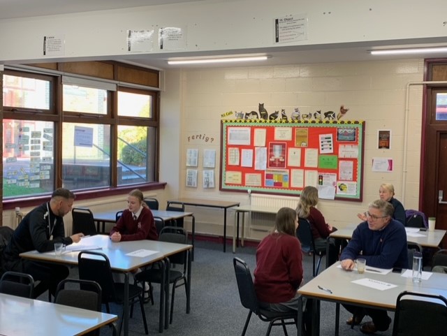 All of Year 10 went through mock interviews on their Personal Development Day.  A nervy, but incredibly useful experience.  Thanks to all the employers who gave up their time to make it happen.