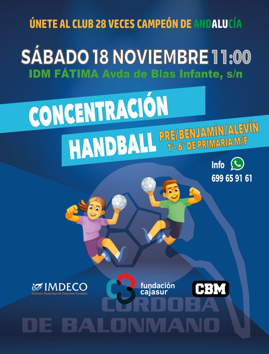 Club Córdoba de Balonmano CBM tweet media
