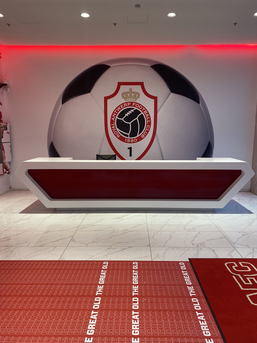 Deelnemen aan 2-daagse bijscholing <a href="/KNVBAcademie/">KNVB Academie</a> <a href="/official_rafc/">Royal Antwerp FC</a> #thegreatold
