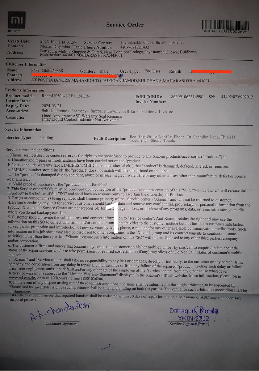 iakash2001's tweet photo. Xiaomi team need 43days to solve my problem. worst service I ever seen in my entire life. Can you please tell me which game you playing with me because I didn't know the game name. #PlayingWithCostumer @leijun @hawkeye @Xiaomi @Xiaomi_PH @XiaomiChile @xiaomiUAE @technicaldost https://t.co/fzJlFk7E5F