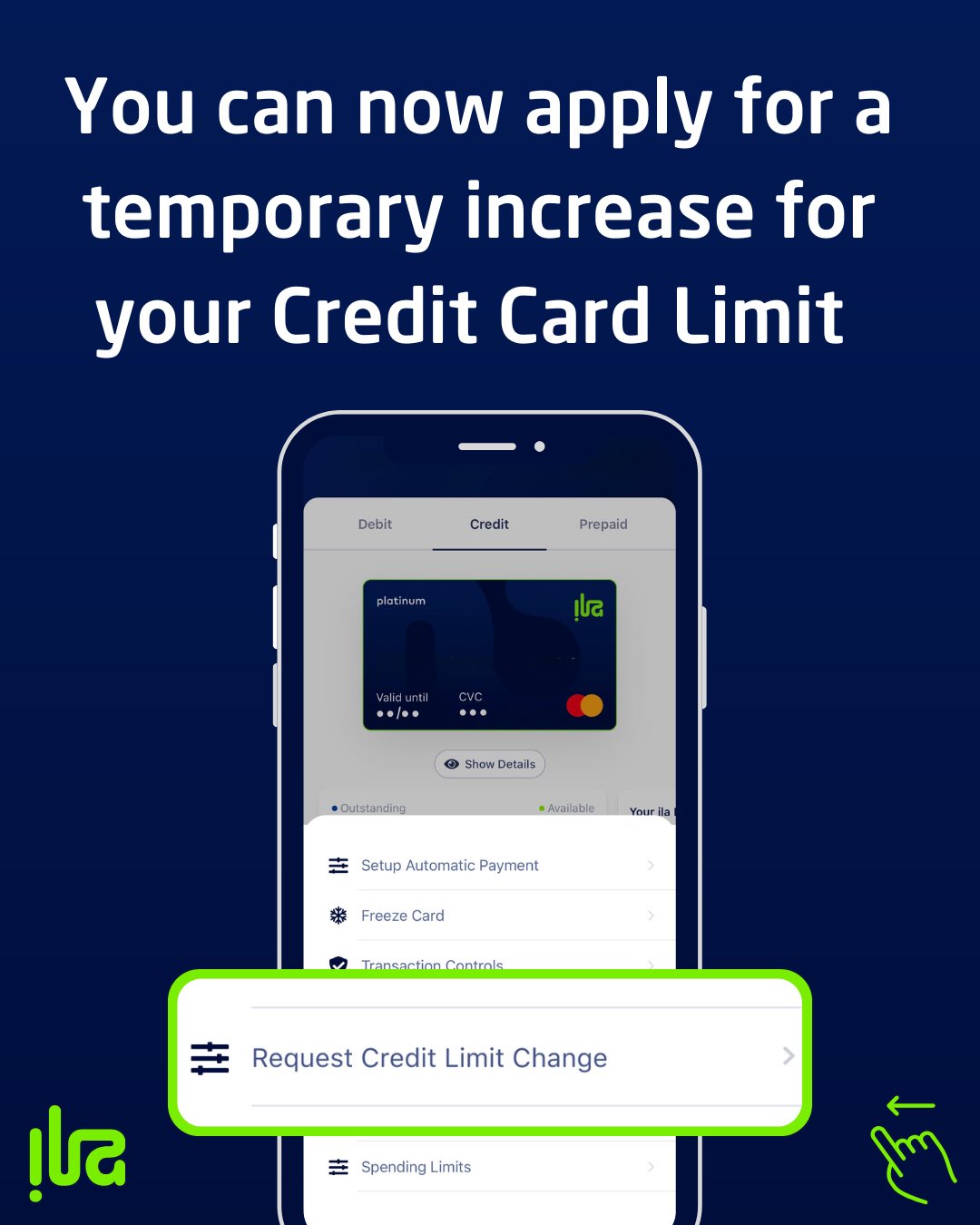 ila Bank on X: &ldquo;Do you want to avail our Credit Card offers? You 