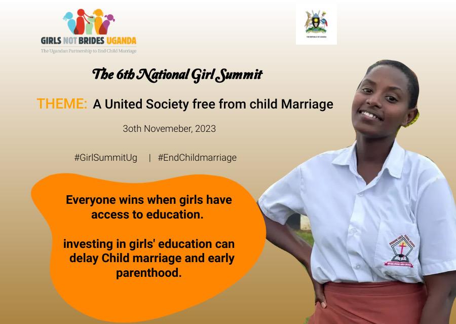 Ending  #ChildMarriages allows girls to reach their full potential, achieve their dreams and goals. Let Girls be girls #GirlSummitUg   #16daysofactivism