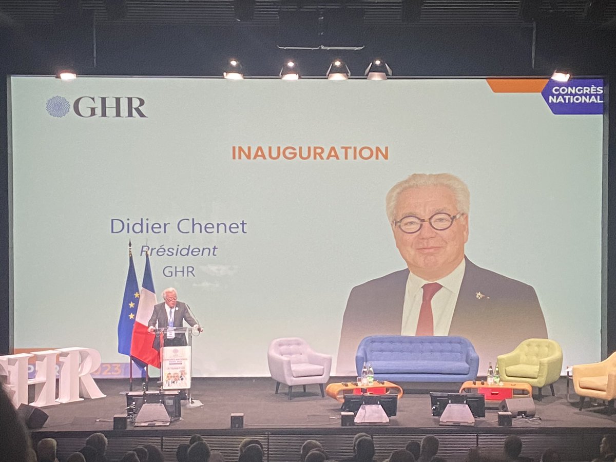 Les candidats nous disent « Je ne peux travailler en télétravail, je veux choisir quand je travaille » Didier Chenet, Président @GHR_HCR #congresGHR