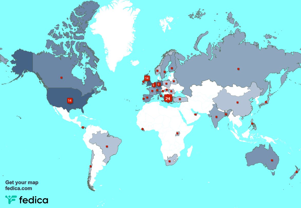 tsolakidisp's tweet photo. My followers are in Greece(25%), USA(15%)...
Get your map too:
https://t.co/FgxWr2p1Xz https://t.co/dqeziyX6CY