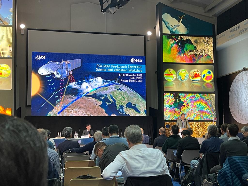 INOE - Remote Sensing (@inoe_remsensing) on Twitter photo ESA-JAXA Earthcare conference in Frascati just started ESA-JAXA Earthcare conference in Frascati just started