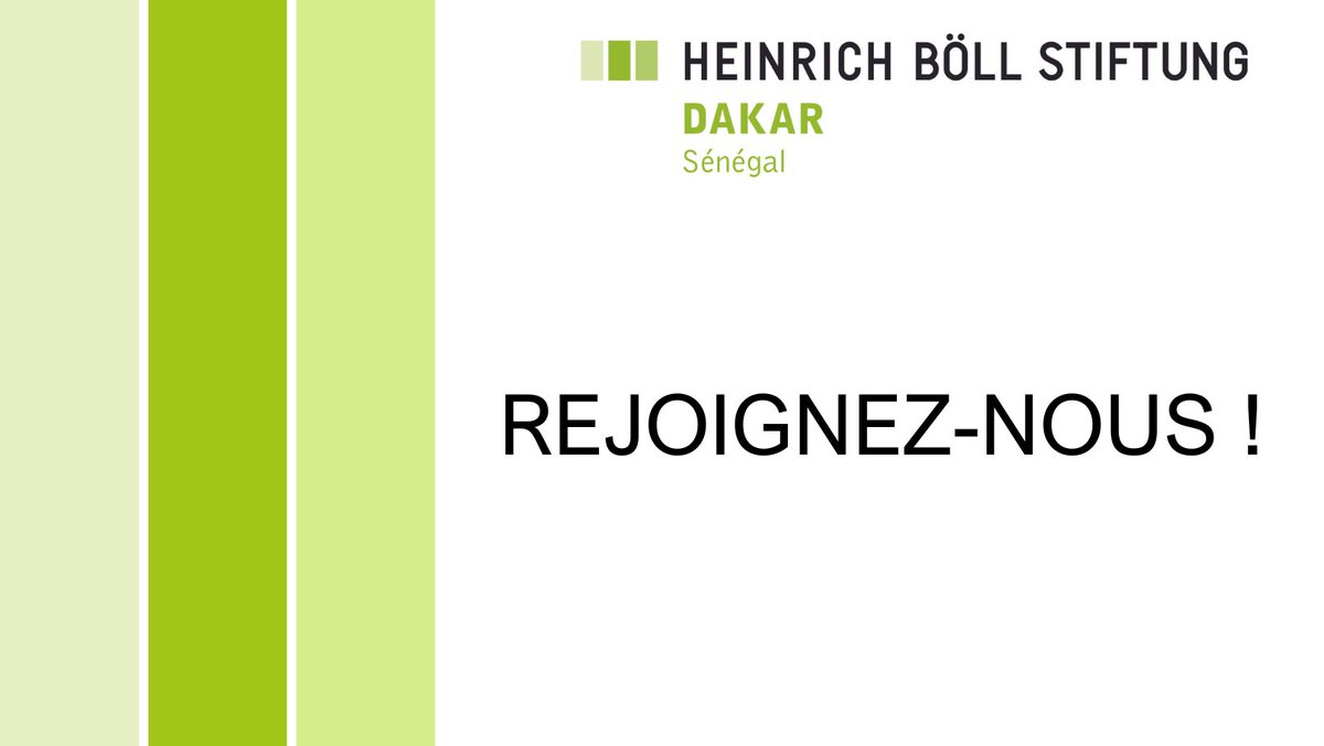 #opportunité #offredemploi
Nous recherchons notre futur(e) coordonateur.trice de programme #Démocratie. 
Si vous avez envie d'intégrer l'équipe hbs Dakar, nous vous invitons à postuler dès aujourd'hui : sn.boell.org/fr/2023/11/10/…