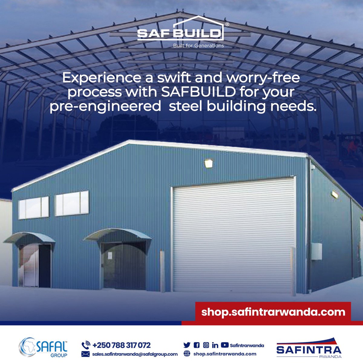 safintrarwanda's tweet image. SafBuild a wonderful and stress free experience.

#safbuild #construction #quicksolutions