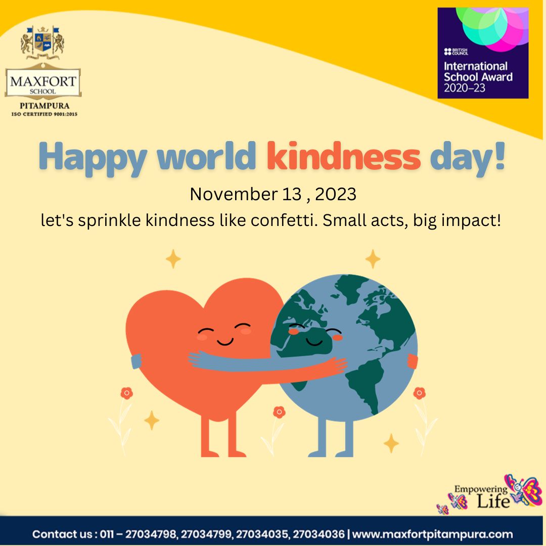 Embrace kindness like it's a lifestyle. Wishing you a heartwarming World Kindness Day! ❤️🌍 

#KindnessInAction #PositiveVibesOnly #WorldKindnessDay #SpreadLove #KindnessMatters #BeKind #ShareJoy #PositiveVibesOnly #ActsOfKindness