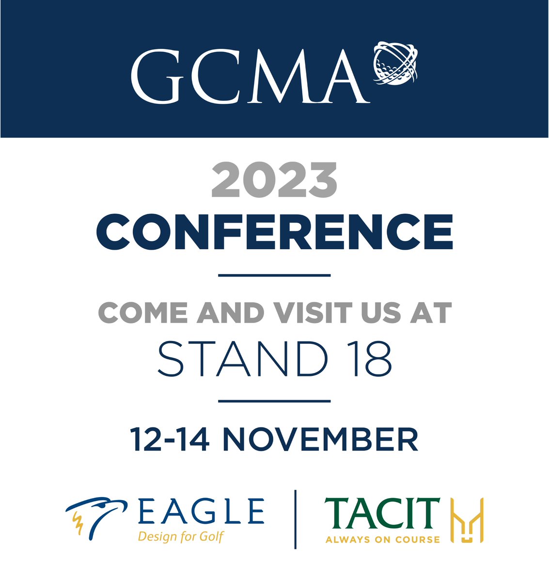 We are ready for @GCMAUK Conference! Come and visit us on Stand 18! #designforgolf #alwaysoncourse #signage #print #flags #holecup #golf #golfcourse