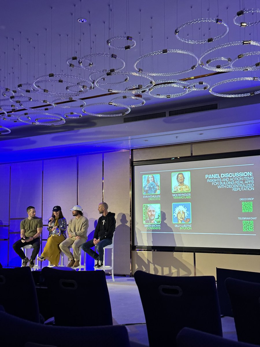 Insights and Action Items For Building Real Apps with Decentralized Reputation is live at <a href="/ceramicnetwork/">Ceramic</a> #RepConnect moderated by <a href="/veramolabs/">Veramo</a> team lead Nick Reynolds