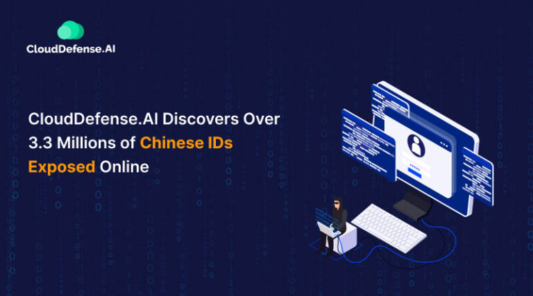 CloudDefense.AI Discovers Over 3.3 Millions of Chinese IDs Exposed Online

Read the full report here: usnationaltimes.com/article/667693…

#ClouddefenseAI #Zhefengle #DataBreach #Cybersecurity #CloudSecurity #PrivacyProtection #IdentityTheft #ECommerceSecurity #InfoSec #DataPrivacy
