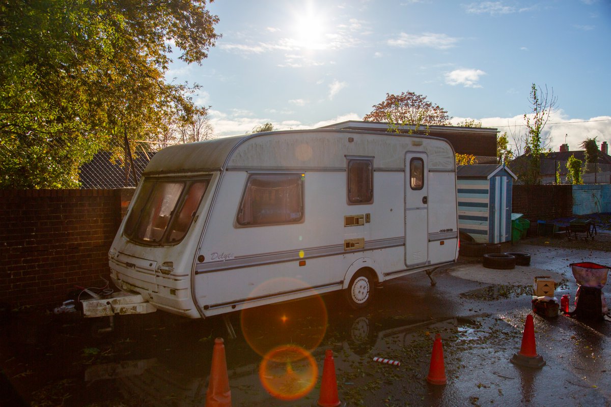 FiltonAve's tweet image. Last Friday, local artist Dazcat came to Filton Avenue and revamped our caravan with an amazing new spray paint mural. Here are some photos of before, after and during the process.
#togetherwecan