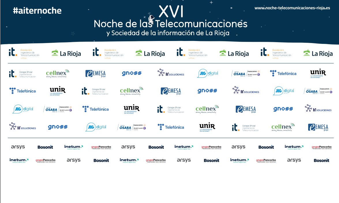 Hoy se han hecho públicos los PREMIOS de la XVI Noche de las Telecomunicaciones #aiternoche: 🥇
* Javier Galiana
* @SDiDigitalGroup
* <a href="/SSH_Team/">SSH team ciberseguridad</a>
* @TheCircularLab
Conoce a los galardonados de esta edición 2023 en nuestra web ➜➜ noche-telecomunicaciones-rioja.es
<a href="/COIT_AEIT/">COIT_AEIT</a>
<a href="/lariojaorg/">Gobierno de La Rioja</a>