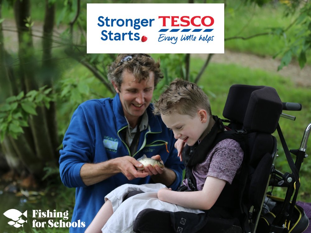 You can make a difference next time you shop at @Tesco! We've been selected for customer votes for #TescoStrongerStarts which gives good causes up to £1,500. Tesco customers can vote Fishing for Schools at a number of Tesco Portsmouth stores until January 2024.
