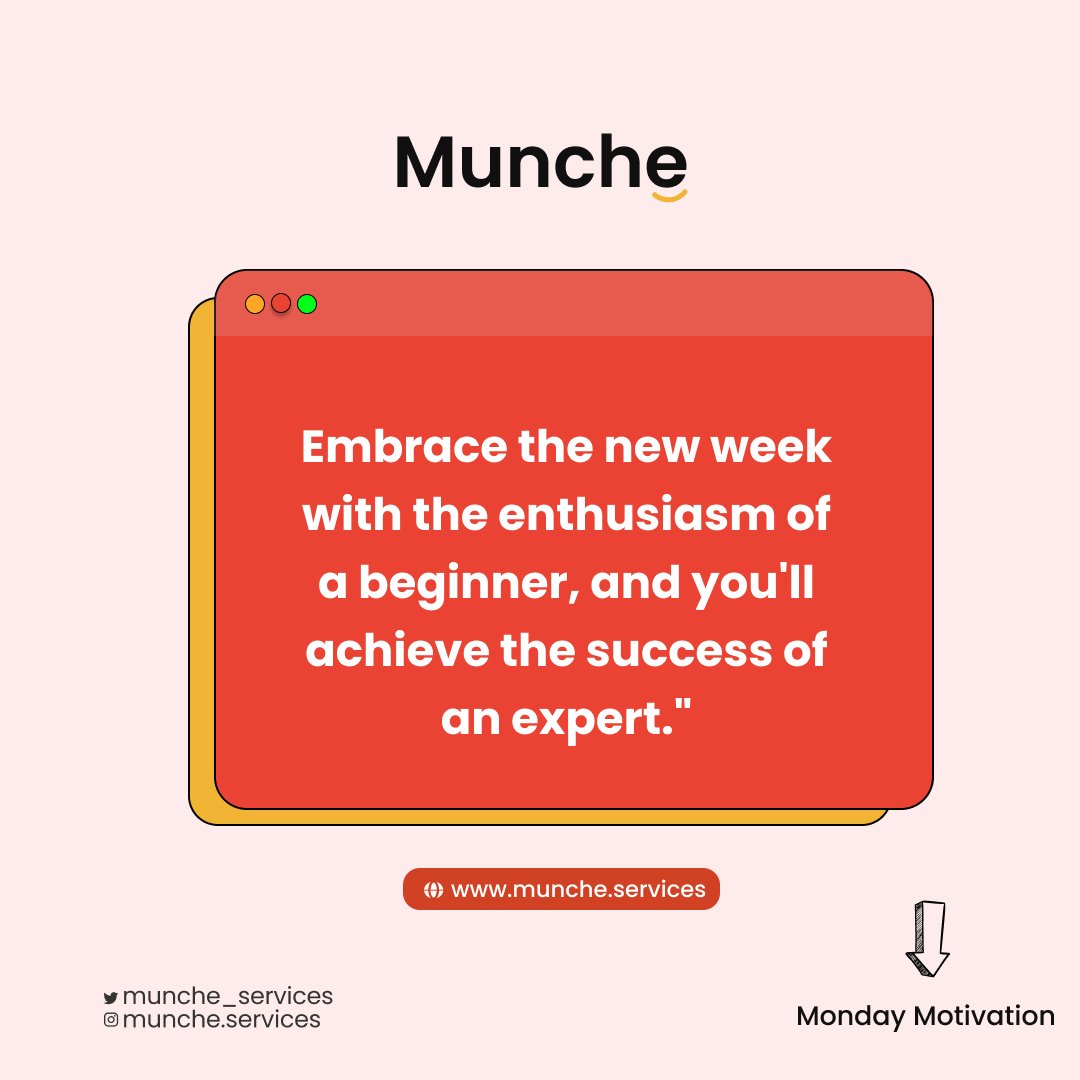 munche_services's tweet image. It's a new week guys🤗🤗🤗.

Steady on the grindddd!!!!
#mondaymotivation