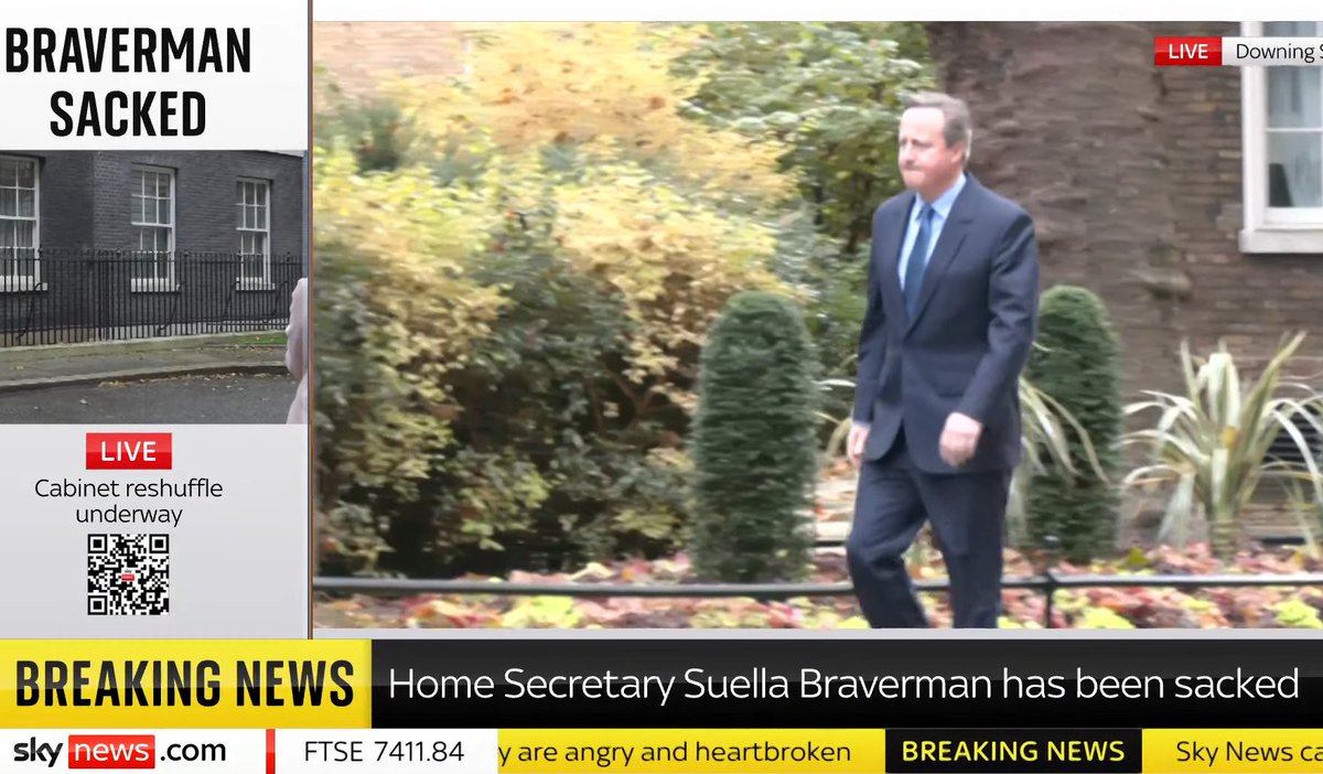 Femi_FPolitics's tweet image. WHAT THE F**K IS DAVID CAMERON DOING IN DOWNING STREET!?!
#reshuffle