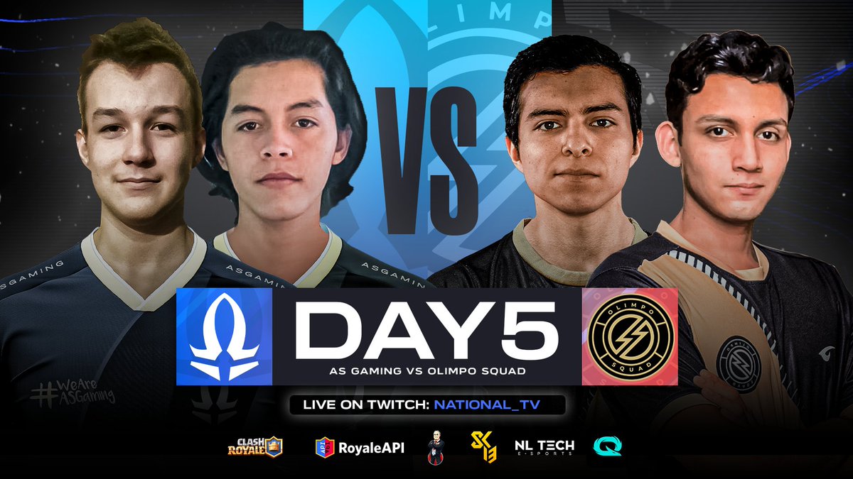 Pro Mancos League (@promancosleague) on Twitter photo #ClashRoyale | <a href="/EsportsRoyaleEN/">Clash Royale Esports</a>
#MATCHDAY | 1st match!
π
13/11 | 21:00πͺπ¦
π 17:00π§π· 14:00π²π½ 5:00(+1)π―π΅
<a href="/_AS_Gaming/">AS Gaming π«</a> π <a href="/OlimpoSquad/">Olimpo Squadβ‘οΈ</a>
ποΈ <a href="/TucansitoAlv/">Tucansito</a> & <a href="/RoysDLE/">Roys DLEπ§π΄π</a>
π <a href="/jbooruiz/">Juan</a>
π¬ <a href="/DStudioREC/">DStudio REC</a>
πΊ bit.ly/National_TV
ARE YOU GOING TO MISS IT?
#NationalSeriesBlue #ClashRoyale | <a href="/EsportsRoyaleEN/">Clash Royale Esports</a>
#MATCHDAY | 1st match!
π
13/11 | 21:00πͺπ¦
π 17:00π§π· 14:00π²π½ 5:00(+1)π―π΅
<a href="/_AS_Gaming/">AS Gaming π«</a> π <a href="/OlimpoSquad/">Olimpo Squadβ‘οΈ</a>
ποΈ <a href="/TucansitoAlv/">Tucansito</a> & <a href="/RoysDLE/">Roys DLEπ§π΄π</a>
π <a href="/jbooruiz/">Juan</a>
π¬ <a href="/DStudioREC/">DStudio REC</a>
πΊ bit.ly/National_TV
ARE YOU GOING TO MISS IT?
#NationalSeriesBlue