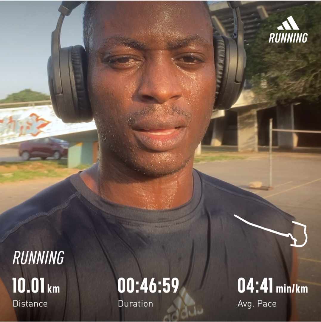 I run because I like food 🥘 
#ChillieRunners10km 
#TrapnLos
#FetchYourBody2023 
#IPaintedMyRun 
#UyababaPelePele 
#RunningWithTumiSole